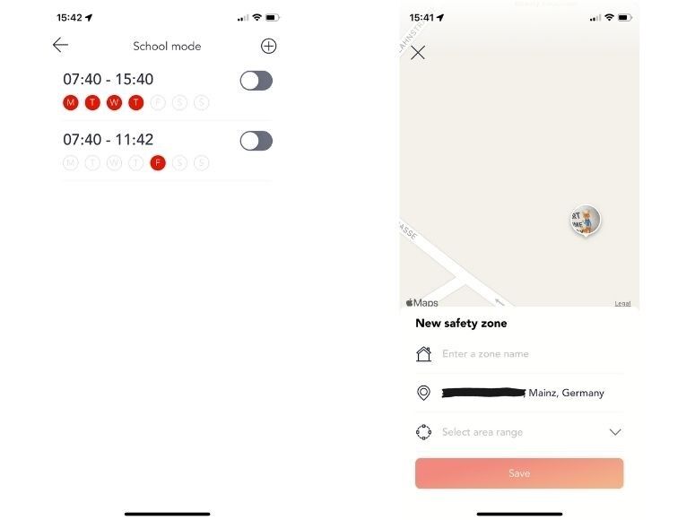 montre connectee xplora 5 mode ecole